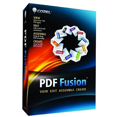 Corel Fusion PDF reader / converter