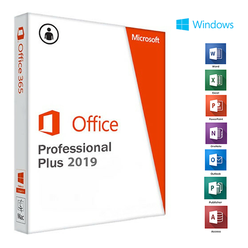MS Office 2019 Plus Windows 10 Professional