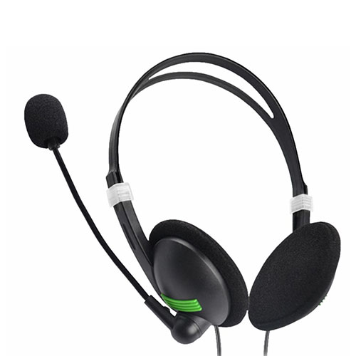 Astrum On-ear USB Wired Headset with Mic - HS740