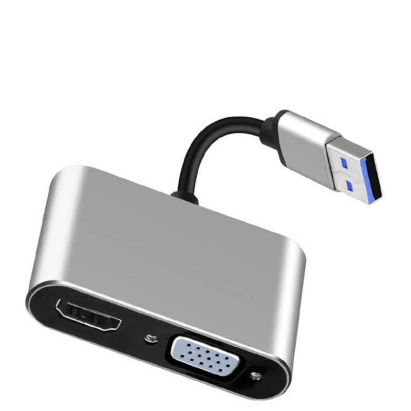 USB 3.0 To VGA HDMI Adapter-5201B